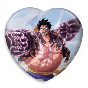 پیکسل قلبی مانکی دی لوفی انیمه وان پیس One Piece