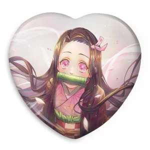 پیکسل قلبی کامادو نزوکو انیمه شیطان کش