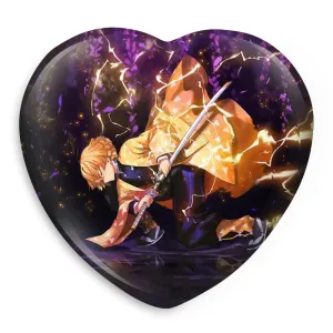 پیکسل قلبی زنیتسو انیمه شیطان کش