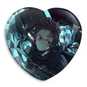 پیکسل قلبی تانیجرو انیمه شیطان کش