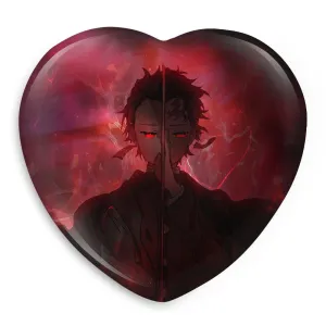 پیکسل قلبی کامادو تانجیرو انیمه شیطان کش