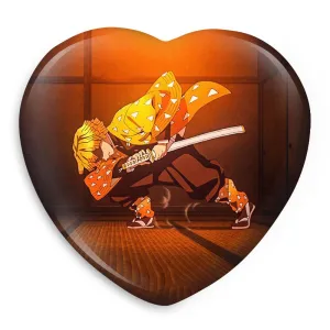 پیکسل قلبی زنیتسو انیمه شیطان کش