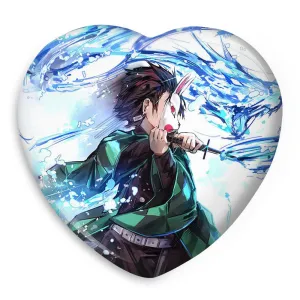 پیکسل قلبی کامادو تانجیرو انیمه شیطان کش