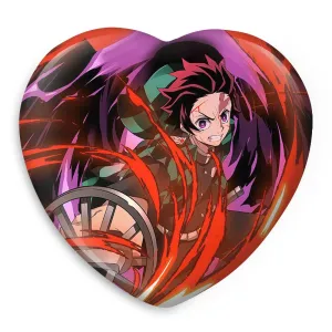 پیکسل قلبی کامادو تانجیرو انیمه شیطان کش