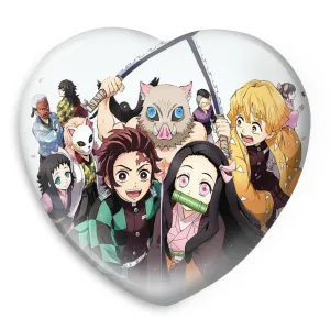 پیکسل قلبی نزوکو و اینوسکه و تانیجرو انیمه شیطان کش