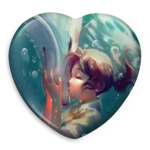 پیکسل قلبی چیهیرو و هاکو انیمه شهر اشباح Spirited Away