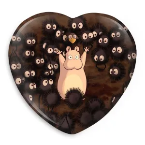 پیکسل قلبی روح های محافظ رده پایین انیمه شهر اشباح Spirited Away