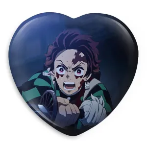 پیکسل قلبی تانجیرو کامادو انیمه شیطان کش