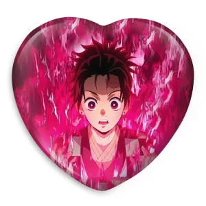 پیکسل قلبی تانجیرو کامادو انیمه شیطان کش