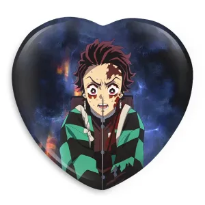 پیکسل قلبی تانجیرو کامادو انیمه شیطان کش