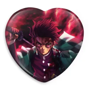 پیکسل قلبی تانجیرو انیمه شیطان کش