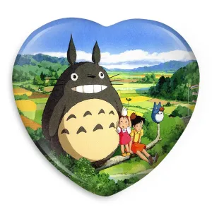 پیکسل قلبی توتورو و ناتسوکی و می انیمه توتورو Totoro
