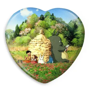 پیکسل قلبی توتورو و ناتسوکی و می انیمه توتورو Totoro