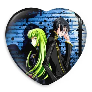 پیکسل قلبی لولوش و سی سی انیمه کد گیاس Code Geass
