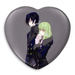 پیکسل قلبی لولوش و سی سی انیمه کد گیاس Code Geass