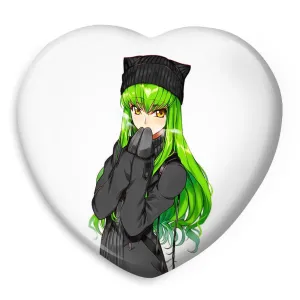 پیکسل قلبی C.C سی سی انیمه کد گیاس Code Geass