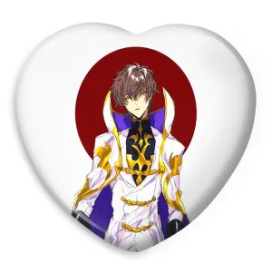 پیکسل قلبی کوروراگی سوزاکا انیمه کد گیاس Code Geass