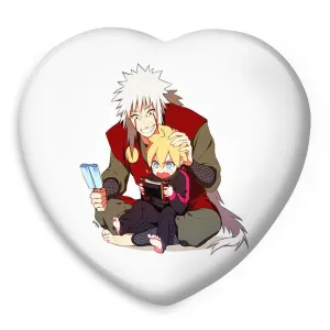 پیکسل قلبی بوروتو و جیرایا انیمه بوروتو Boruto