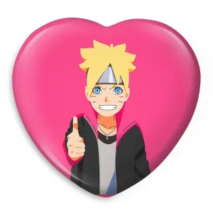 پیکسل قلبی بوروتو اوزوماکی انیمه بوروتو Boruto