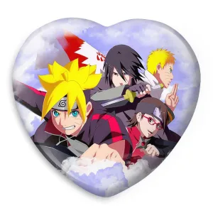 پیکسل قلبی بوروتو و ساسکه و ناروتو و سارادا انیمه بوروتو Boruto