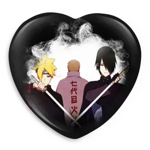 پیکسل قلبی ساسکه و بوروتو انیمه بوروتو Boruto