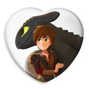 پیکسل قلبی اژدها سواران DreamWorks Dragons