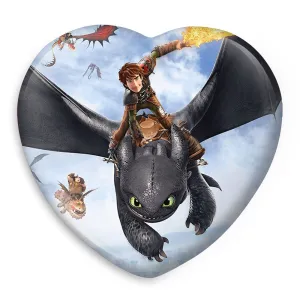 پیکسل قلبی اژدها سواران DreamWorks Dragons