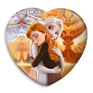 پیکسل قلبی السا و آنا انیمیشن فروزن Frozen