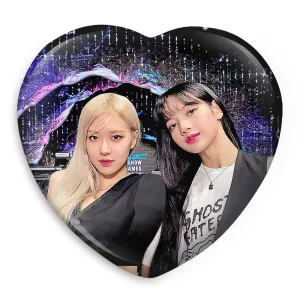 پیکسل قلبی گروه بلک پینک Black Pink