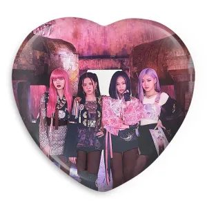 پیکسل قلبی گروه بلک پینک Black Pink