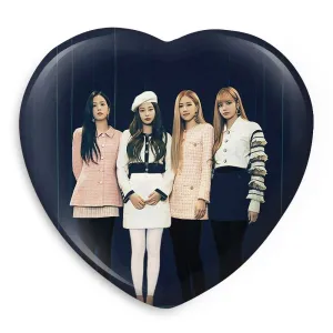 پیکسل قلبی گروه بلک پینک Black Pink