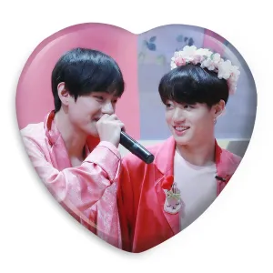پیکسل قلبی تهیونگ و جونگ کوک ویکوک گروه بی تی اس BTS