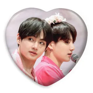 پیکسل قلبی تهیونگ و جونگ کوک ویکوک گروه بی تی اس BTS