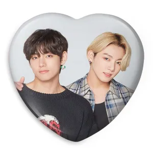 پیکسل قلبی تهیونگ و جونگ کوک ویکوک گروه بی تی اس BTS