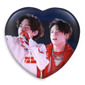 پیکسل قلبی تهیونگ و جونگ کوک ویکوک گروه بی تی اس BTS