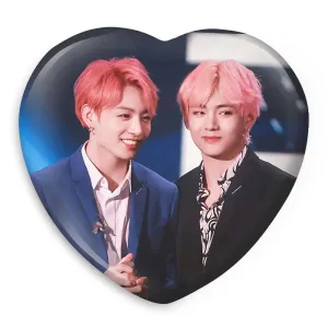 پیکسل قلبی تهیونگ و جونگ کوک ویکوک گروه بی تی اس BTS