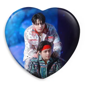 پیکسل قلبی تهیونگ و جونگ کوک ویکوک گروه بی تی اس BTS