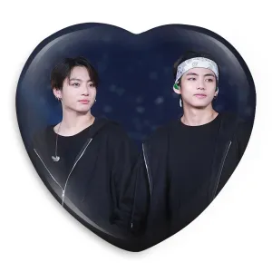 پیکسل قلبی تهیونگ و جونگ کوک ویکوک گروه بی تی اس BTS