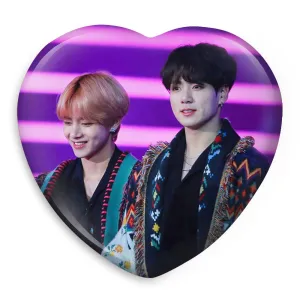 پیکسل قلبی تهیونگ و جونگ کوک ویکوک گروه بی تی اس BTS
