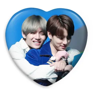پیکسل قلبی تهیونگ و جونگ کوک ویکوک گروه بی تی اس BTS