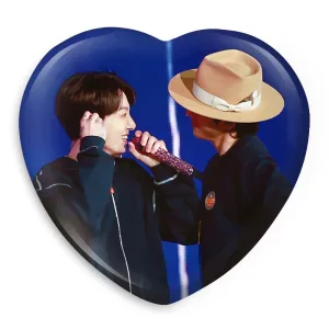 پیکسل قلبی تهیونگ و جونگ کوک ویکوک گروه بی تی اس BTS