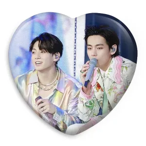 پیکسل قلبی تهیونگ و جونگ کوک ویکوک گروه بی تی اس BTS