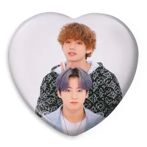پیکسل قلبی تهیونگ و جونگ کوک ویکوک گروه بی تی اس BTS