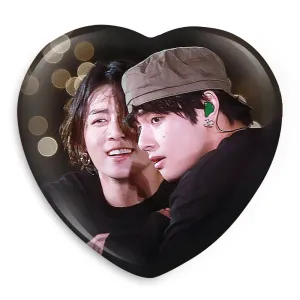 پیکسل قلبی تهیونگ و جونگ کوک ویکوک گروه بی تی اس BTS