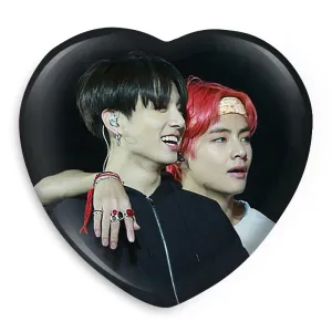 پیکسل قلبی تهیونگ و جونگ کوک ویکوک گروه بی تی اس BTS