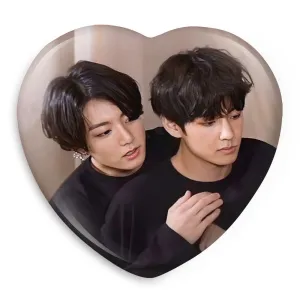 پیکسل قلبی تهیونگ و جونگ کوک ویکوک گروه بی تی اس BTS