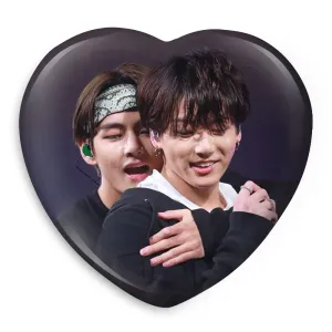 پیکسل قلبی تهیونگ و جونگ کوک ویکوک گروه بی تی اس BTS