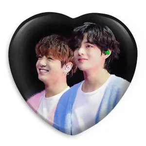 پیکسل قلبی تهیونگ و جونگ کوک ویکوک گروه بی تی اس BTS