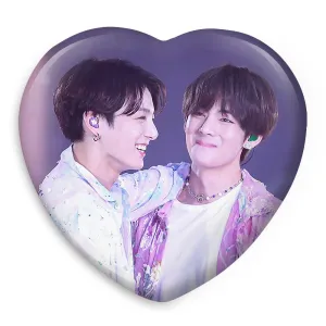 پیکسل قلبی تهیونگ و جونگ کوک ویکوک گروه بی تی اس BTS