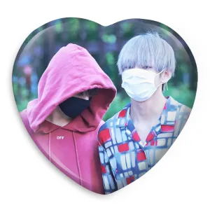 پیکسل قلبی تهیونگ و جونگ کوک ویکوک گروه بی تی اس BTS